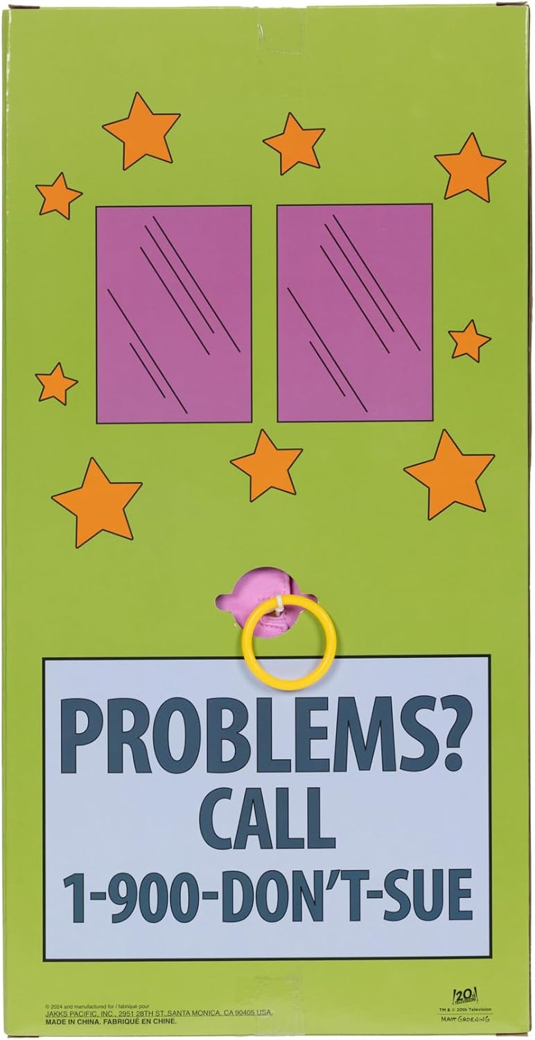 The Simpsons Talking Krusty Doll Plush - 16" Tall, Pull-String Interactive Toy by Jakks Pacific 7