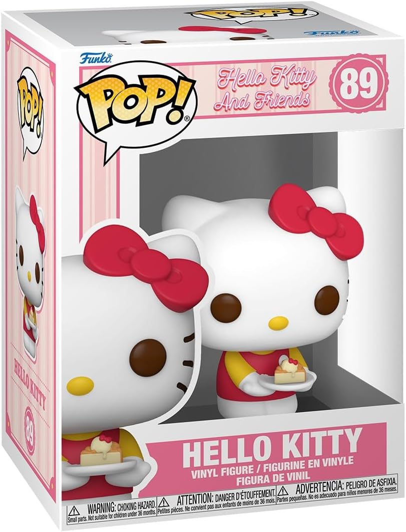 Funko Pop! Sanrio: Hello Kitty with Dessert Vinyl Figure