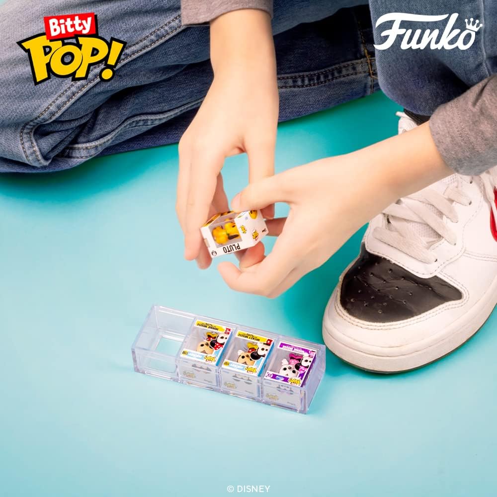 Funko Bitty POP! Disney - Minnie Mouse (Red Dress), Daisy Duck, Donald Duck & Mystery Figure Vinyl Set 26