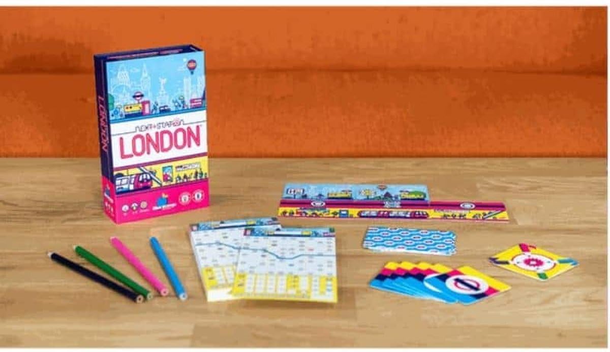 Blue Orange Next Station - London Board Game 7