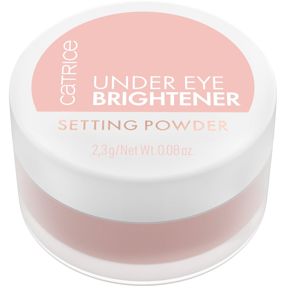 Catrice Under Eye Brightener Setting Powder - Light Rose, 2.3 g