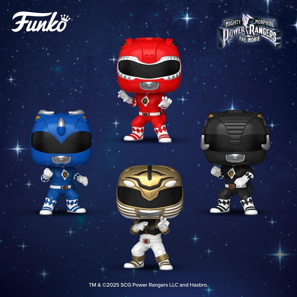 Funko Pop! Movies: Mighty Morphin Power Rangers Movie - White Ranger Vinyl Figure 3