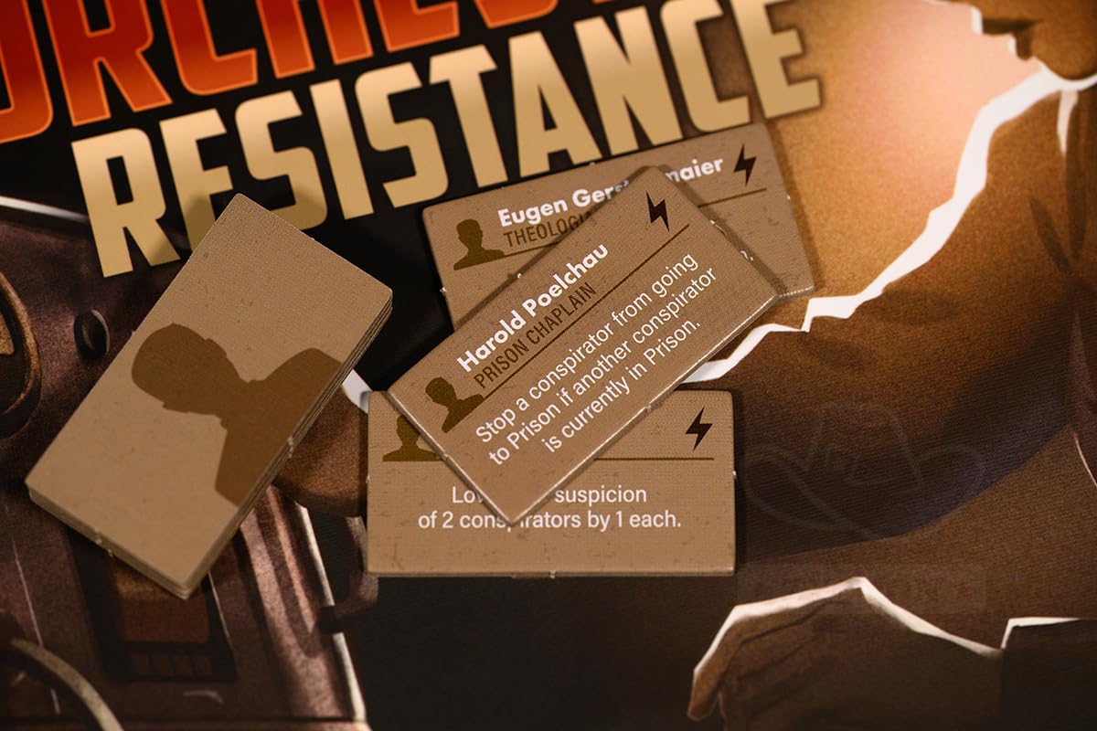 Victory Point Games Black Orchestra Resistance Expansion | 6 New Conspirators | 3 Modules 7