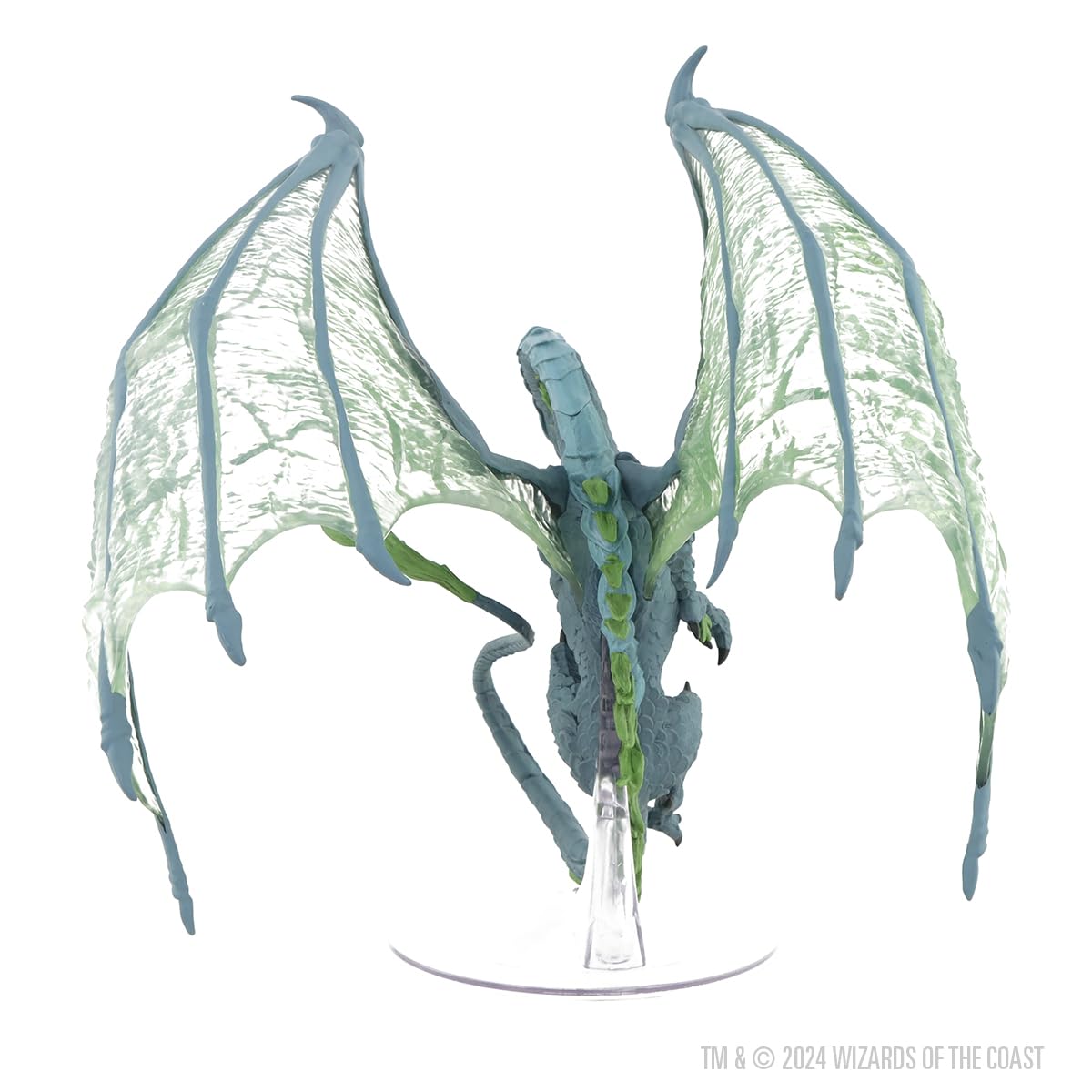 Dungeons & Dragons Icons of the Realms: Adult Moonstone Dragon Miniature by WizKids 3