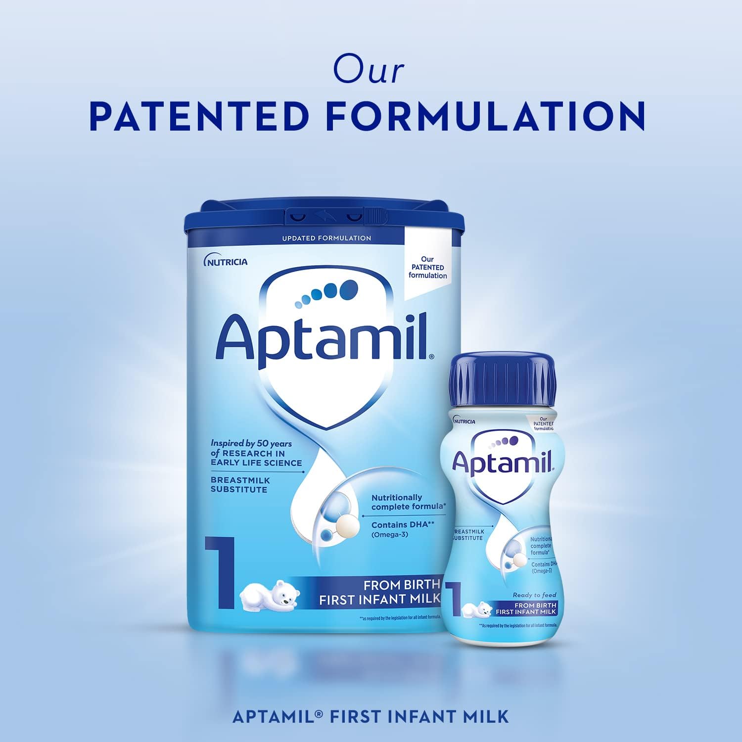 Aptamil 1 First Baby Milk Formula Starter Pack - Ready to Use Liquid, from Birth 4
