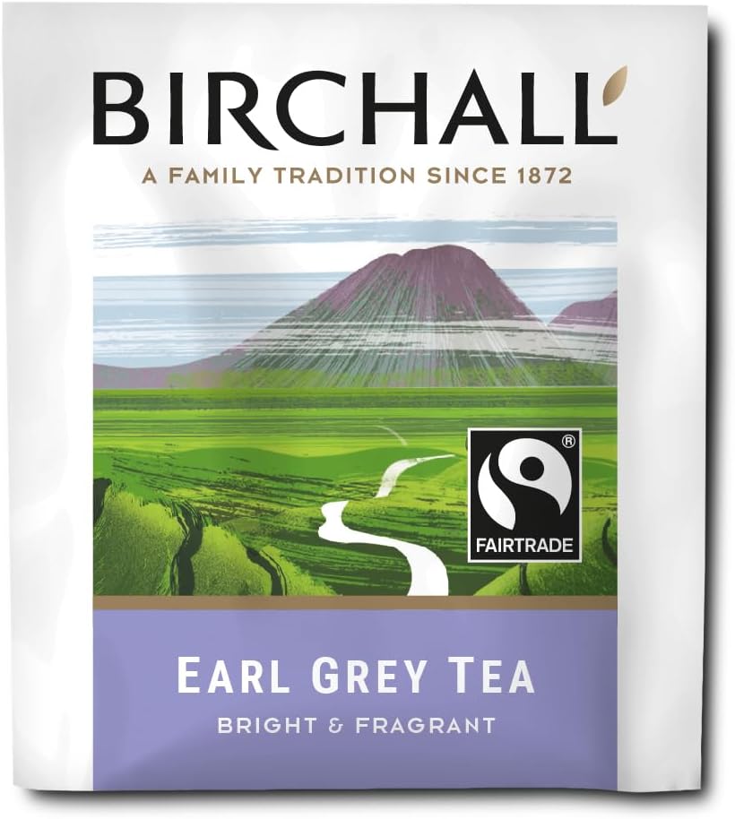 Birchall Earl Grey Tee | Schwarzer Tee mit natürlicher Bergamotte | 100 etikettierte Teebeutel auf pflanzlicher Basis 6