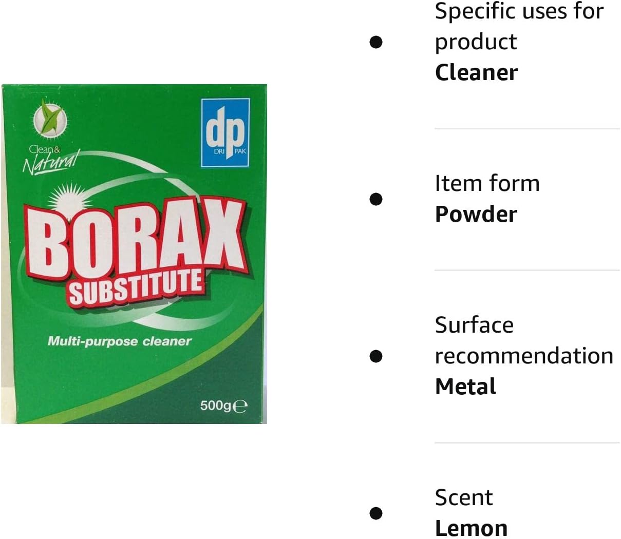 Dri-Pak - Clean & Natural Borax Substitute 500g