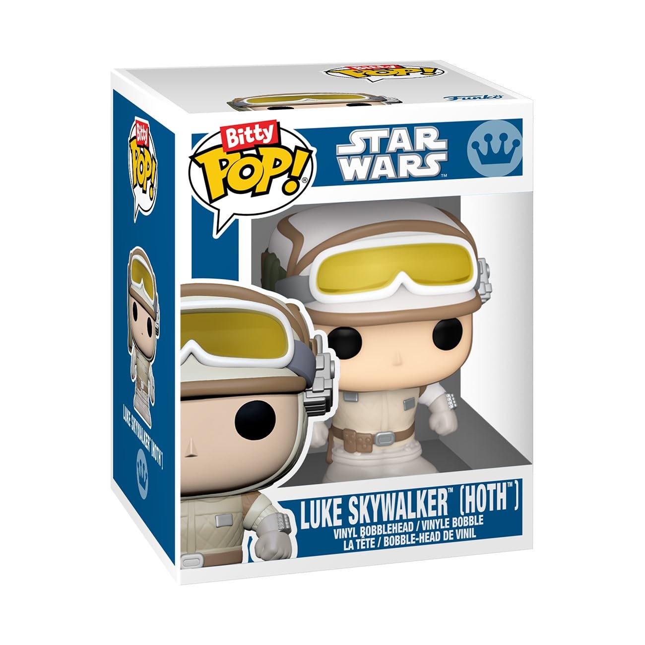 Funko Bitty Pop! Star Wars - Luke 4pk with Mystery Mini Figure Vinyl Collectible 3