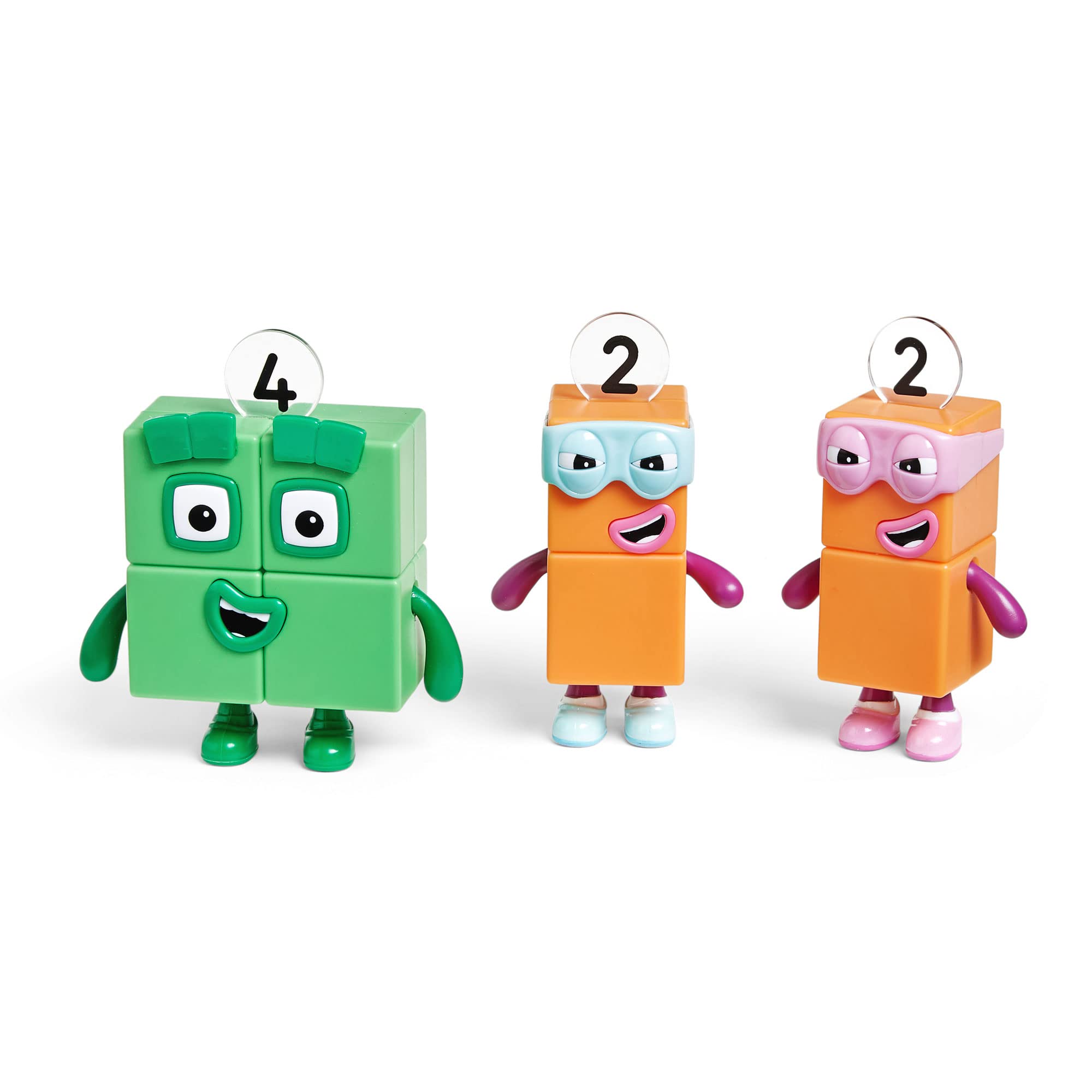 Numberblocks Four and the Terrible Twos - Collectible Play Figures for Ages 3+ 5