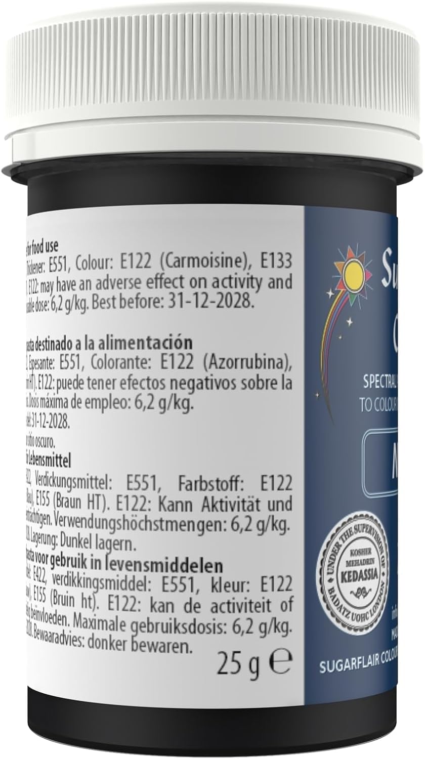 Sugarflair Spectral Marineblaue Lebensmittelfarbpaste (30 g) 4