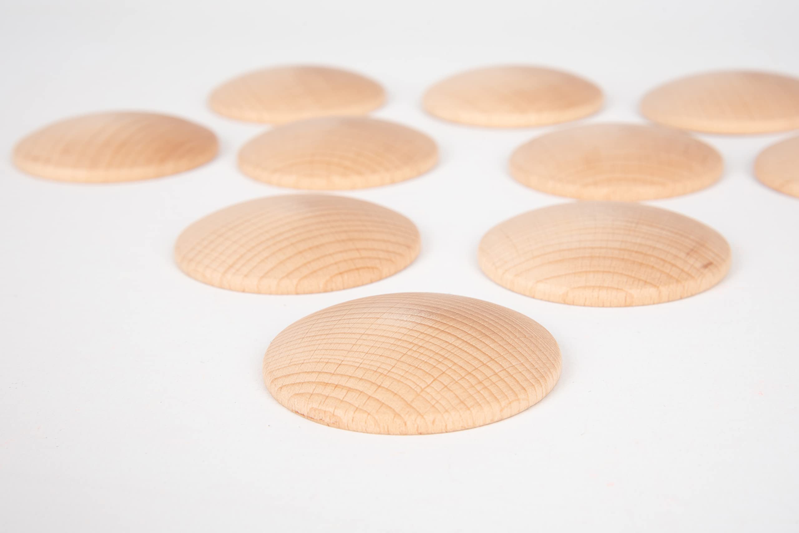 tickit Wooden Heuristic Discs 60mm - Educational Sensory Play for Toddlers & Preschoolers 5