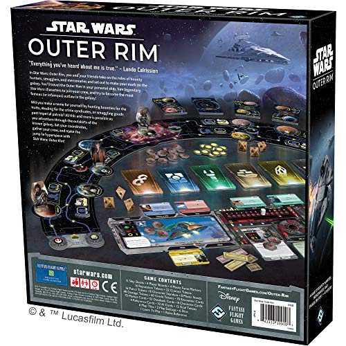 Fantasy Flight Games Star Wars: Outer Rim Board Game 6