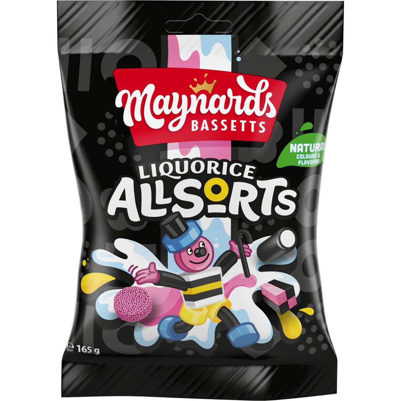 Maynards Bassetts Liquorice Allsorts Sweets Bag, Assorted Liquorice Candies 4