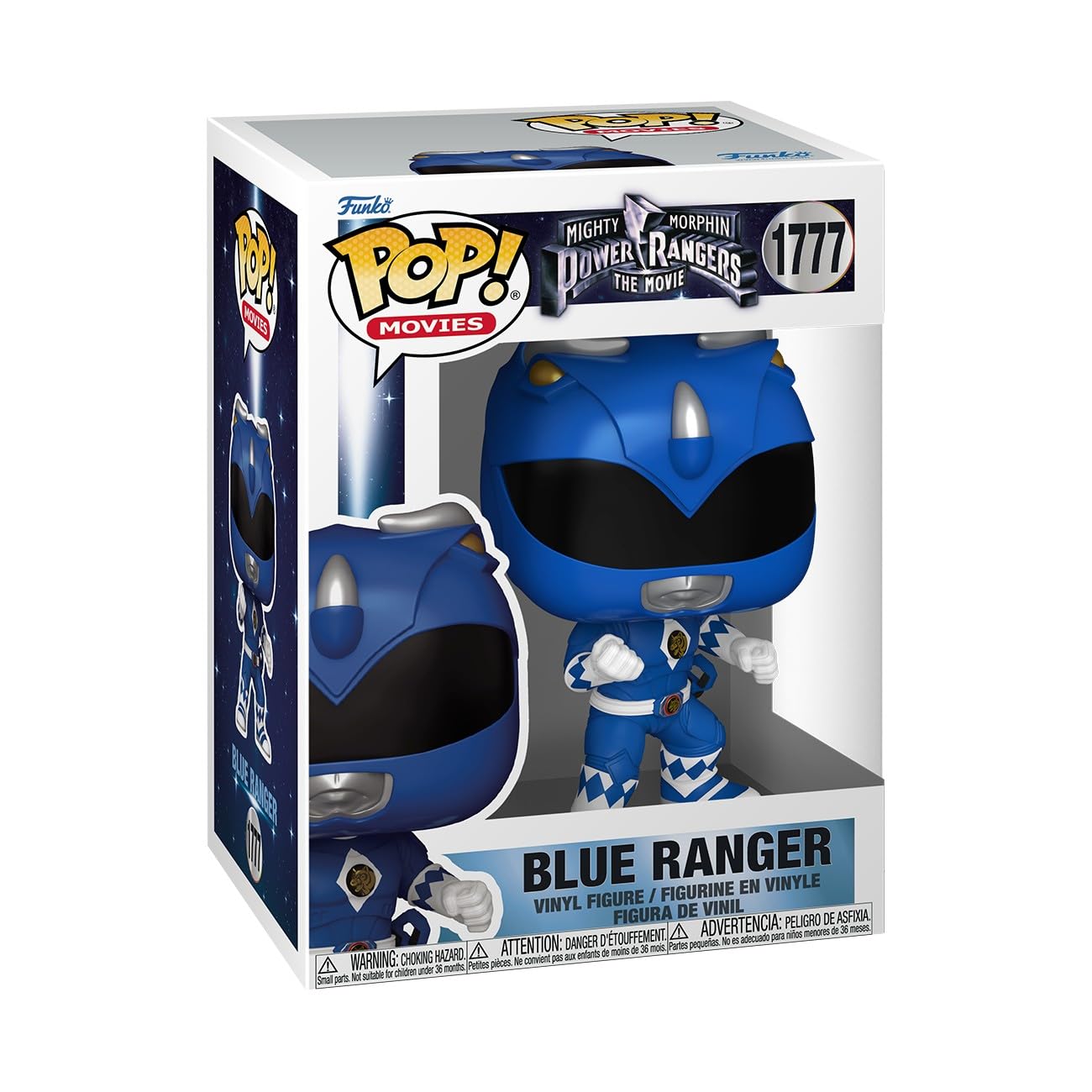 Funko Pop! Movies: Mighty Morphin Power Rangers Movie - Blue Ranger Vinyl Figure