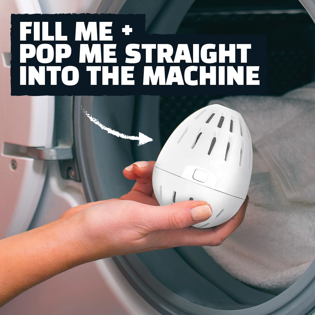 Ecoegg - Laundry Egg for Whites + Lights 4in1 Reusable Detergent Replacement 4