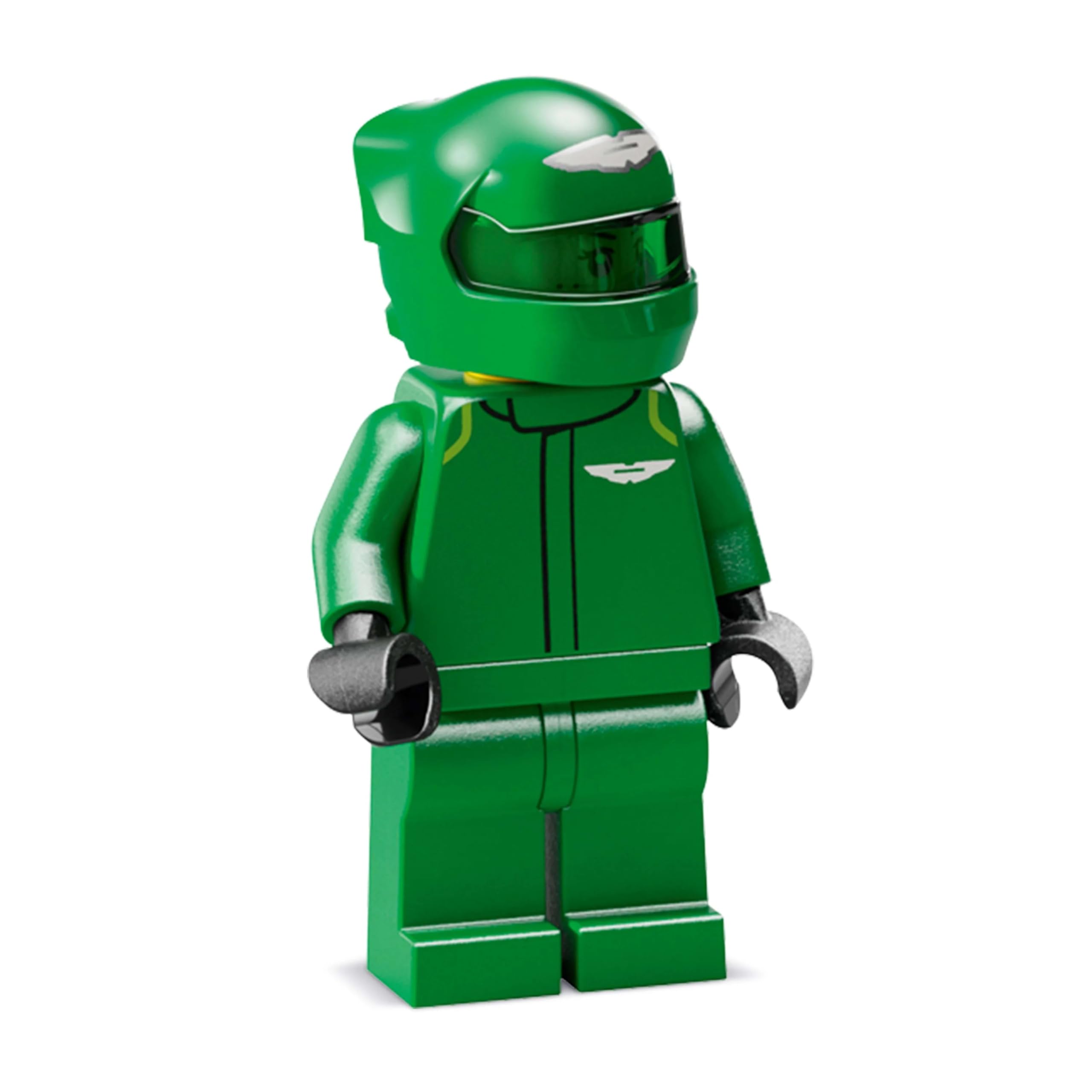 LEGO Speed Champions Aston Martin Aramco F1 AMR24 Race Car Toy - Building Set with Driver Minifigure for Ages 10+ 13