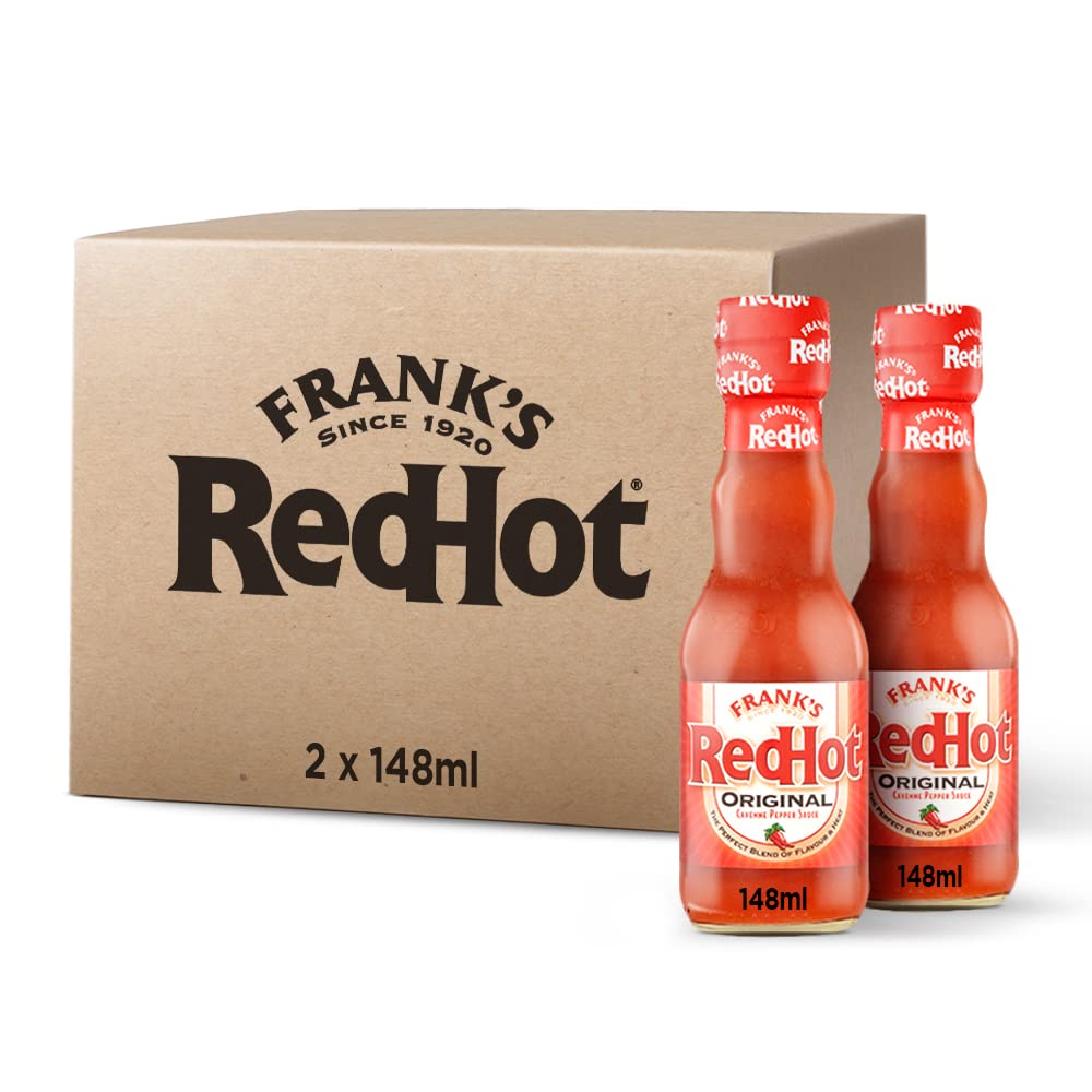 Frank's RedHot Original Cayenne Pepper Sauce 148 ML | Pack of 2