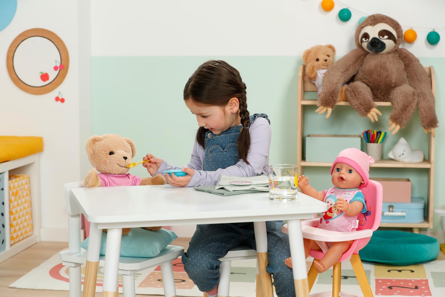 BABY born Feeding Set - 5 Water-Reveal Meals for Dolls 36-43cm 4