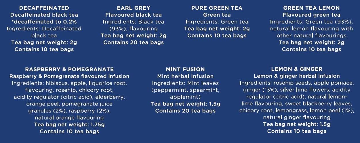 Tetley Enveloped Variety Pack 90 Tea Envelopes 3