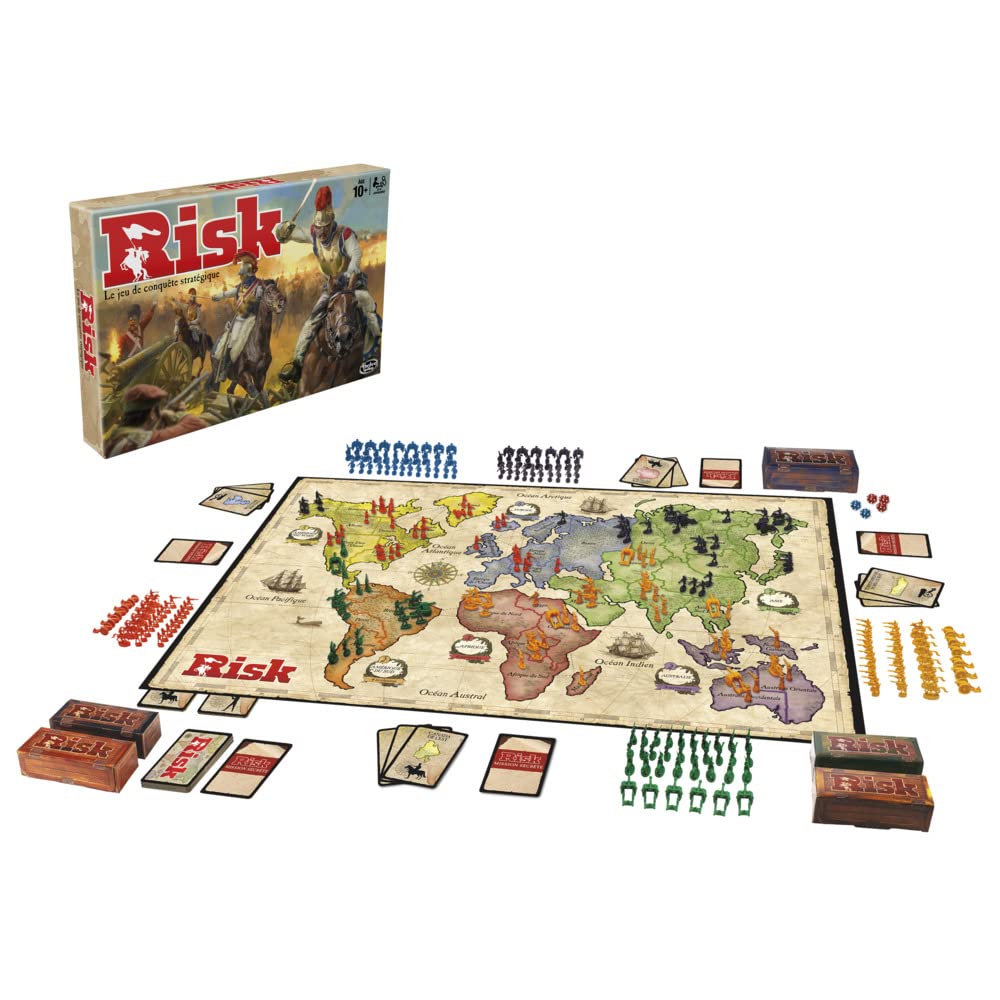Hasbro Gaming Risk Board Game of Global Domination | 2-5 Players | Ages 10+
