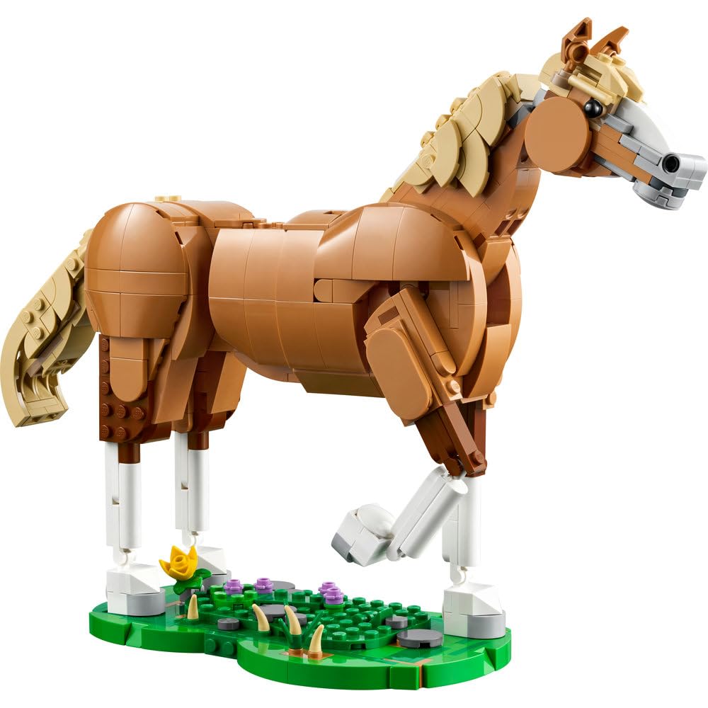 LEGO Creator 3in1 Beautiful Horse Toy - 3 Animal Building Sets for Ages 9+