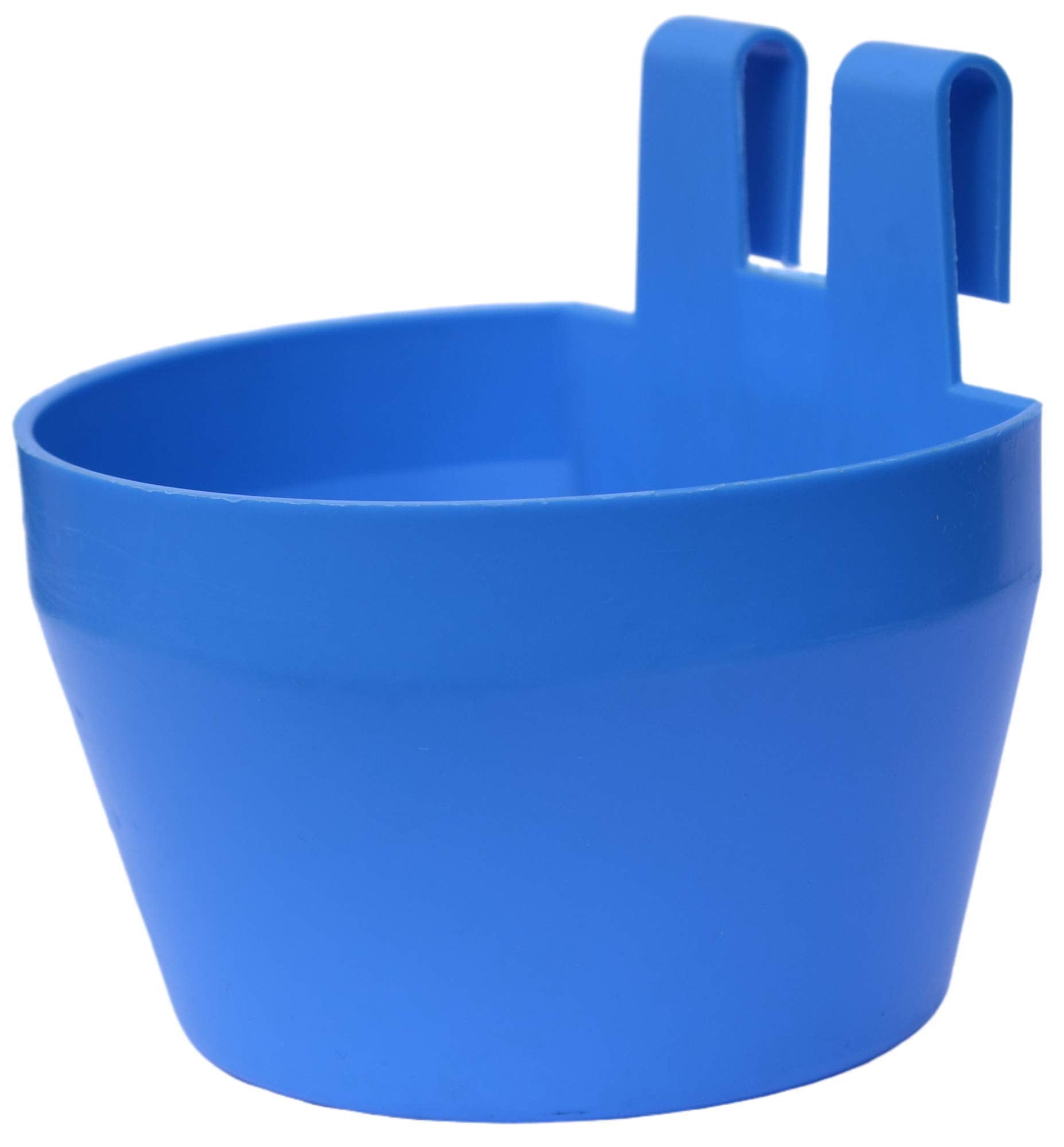 Supa Poultry Cage Cups - Pack of 12 for Food, Grit, or Water | Integral Hook | Multi-Colour Plastic 5