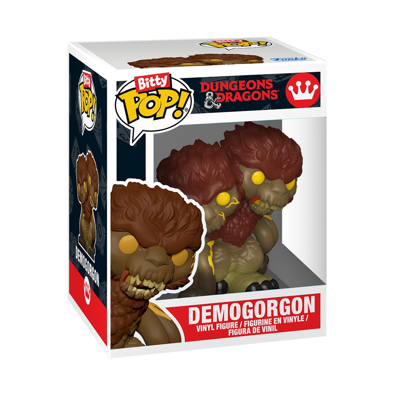 Funko Bitty POP! and Dice: Dungeons & Dragons Set - Jarlaxle, Drizzt, Errtu Figures | Multicolor Vinyl 8