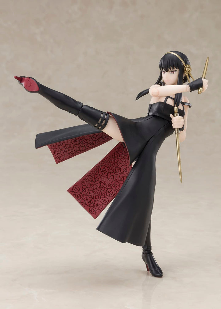 TAMASHII NATIONS S.H. Figuarts SPY x FAMILY Yor Forger Action Figure - 5.9" Articulated Collectible for Ages 12+