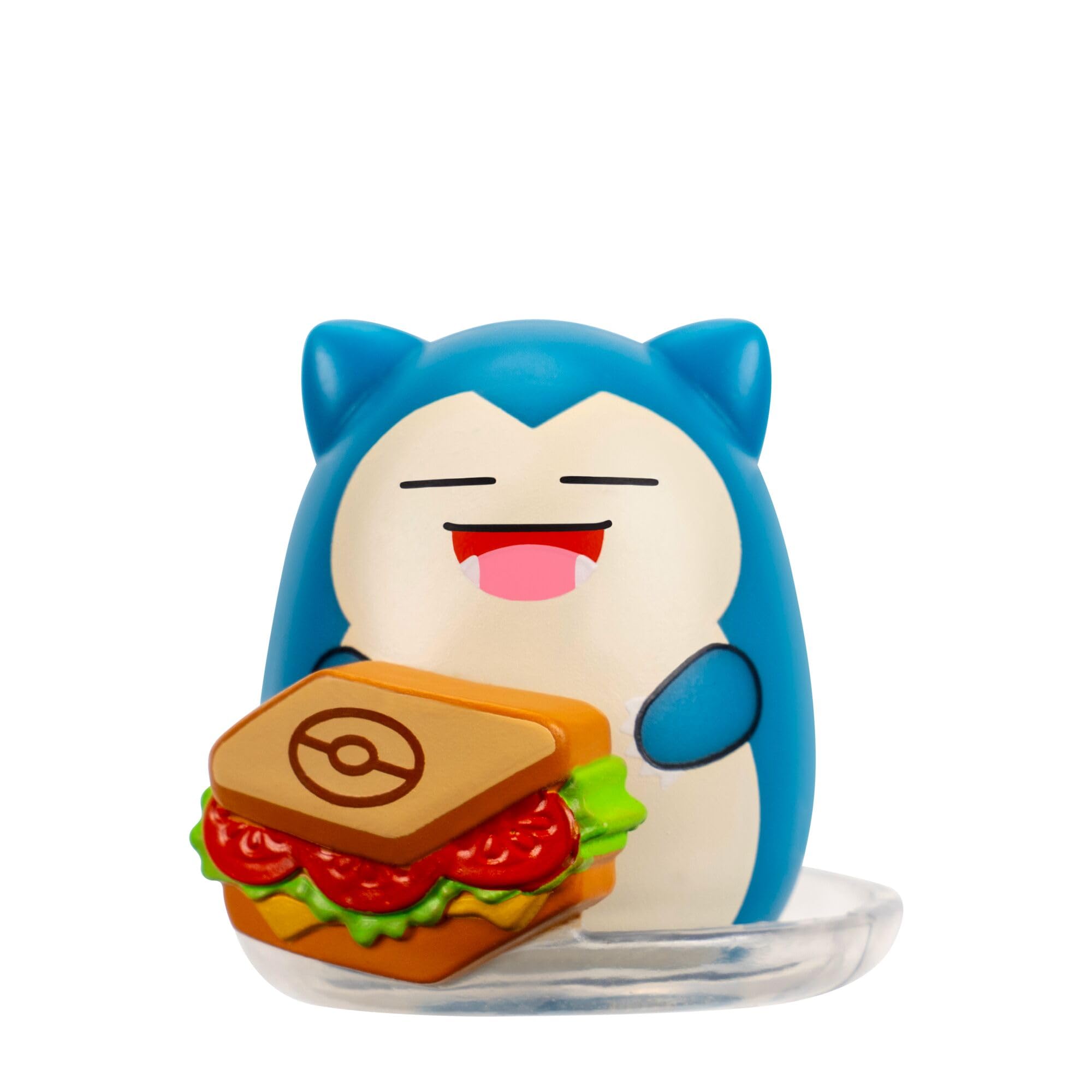 Squish-a-longs Pokémon Mini-Squish 6-Pack (Pikachu, Gengar, Snorlax, Eevee) | Plastic Collectibles | Age 6+ 6