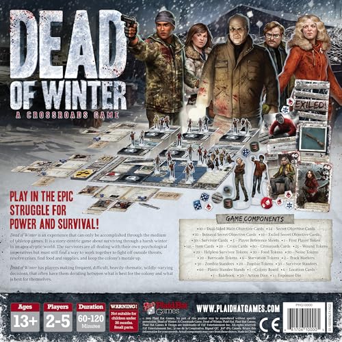 Fantasy Flight Games Dead of Winter: A Crossroads Game Board Game 7
