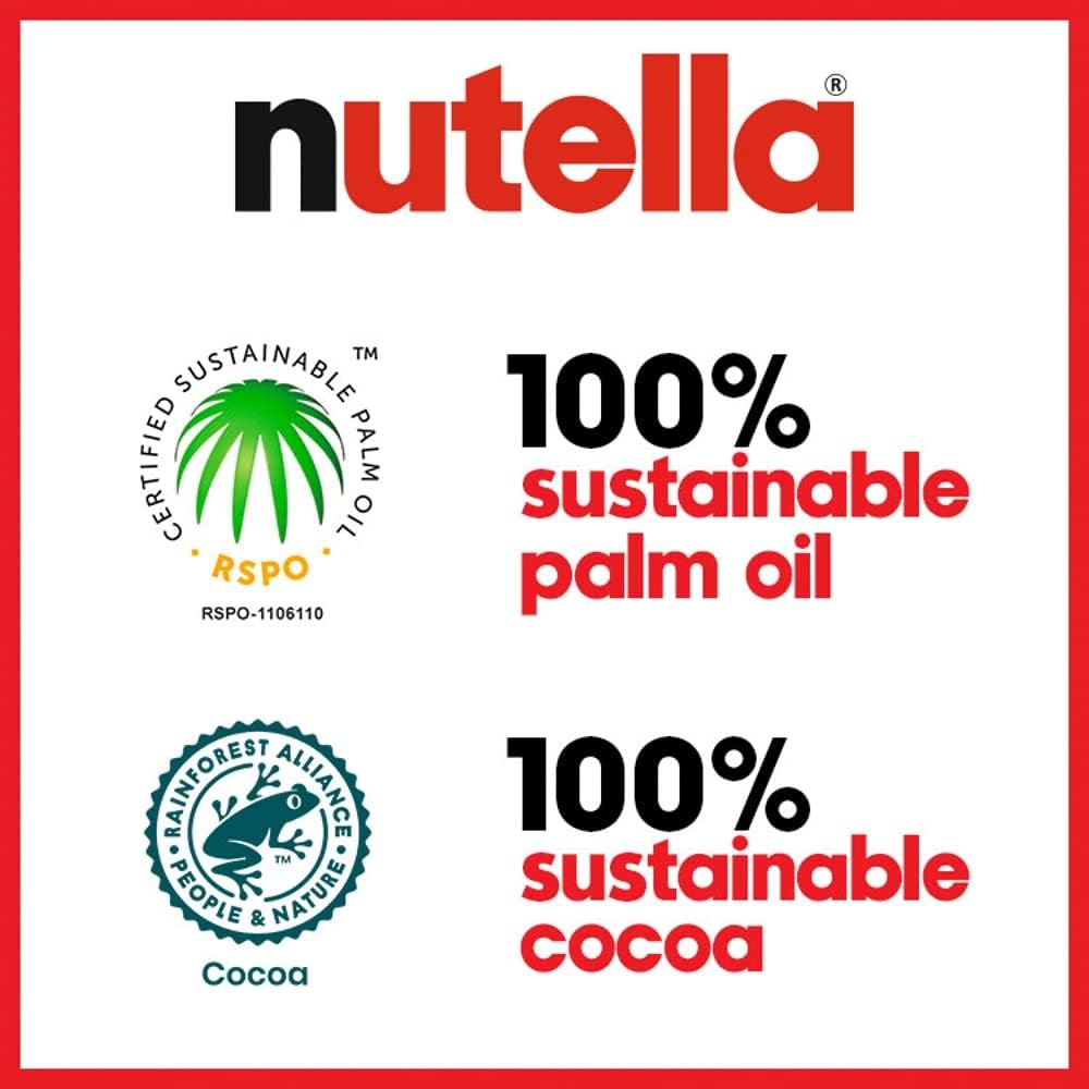 Nutella Haselnuss-Schokoladenaufstrich 200 g - Frühstücks- und Snack-Topping 6