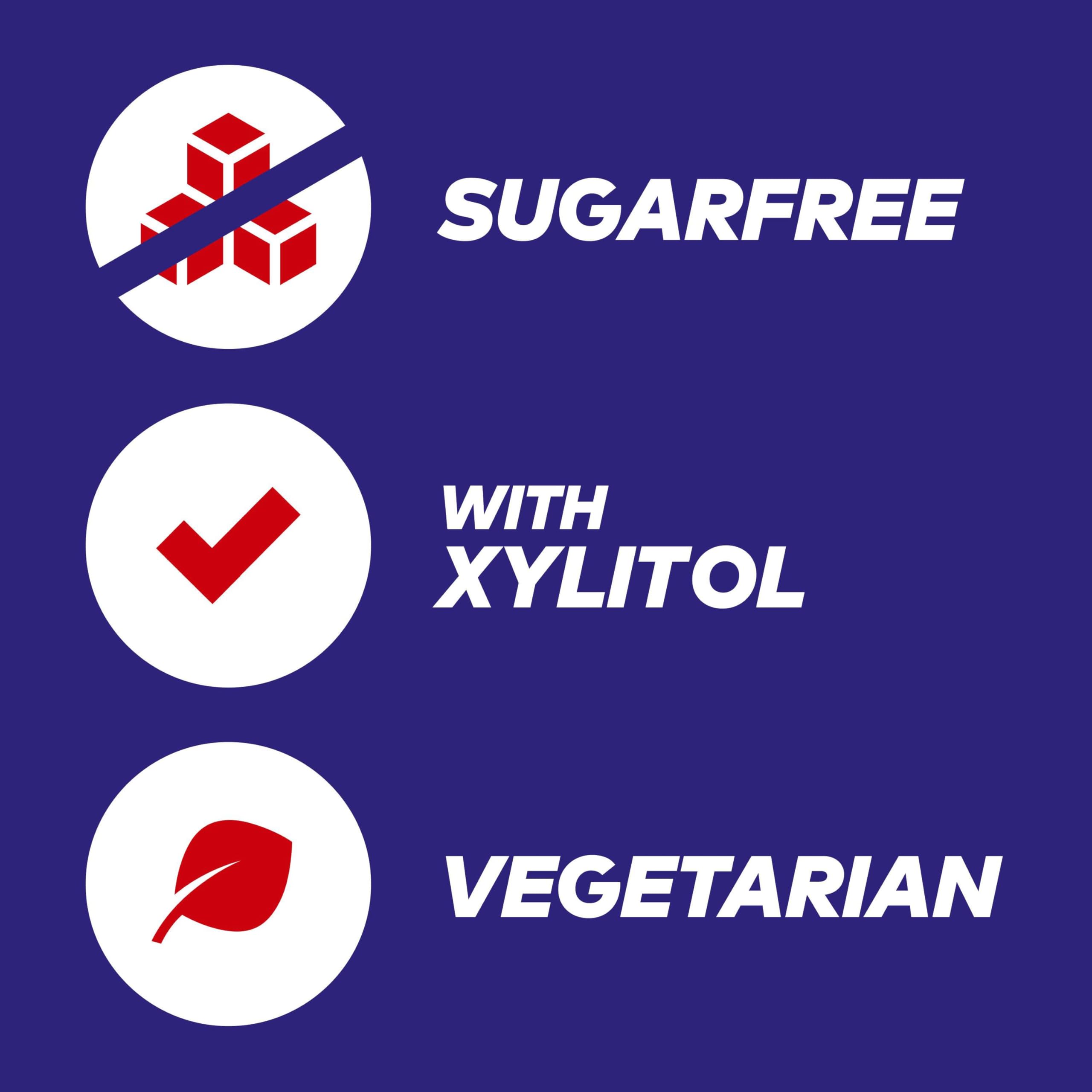 Extra - Weißer Kaugummi zuckerfrei mit Xylitol, klassischer Minzgeschmack, 6 Flaschen (276 Stück) 3