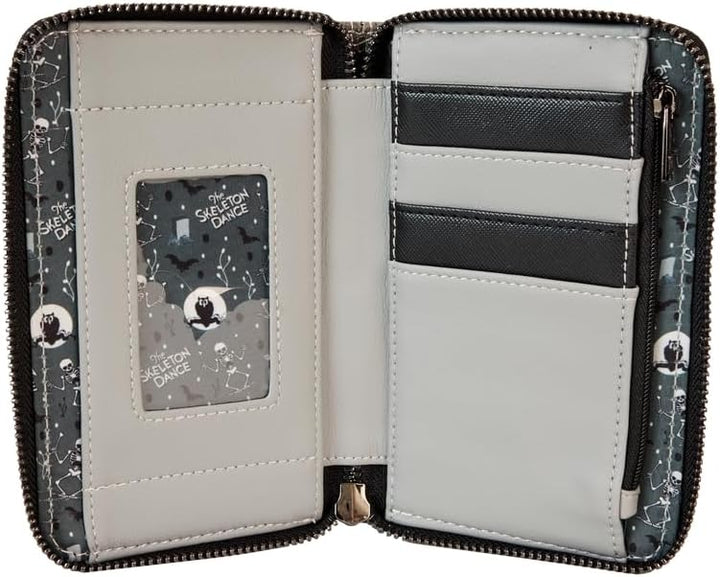 Loungefly Disney Skeleton Dance Zip Around Wallet (WDWA3111)