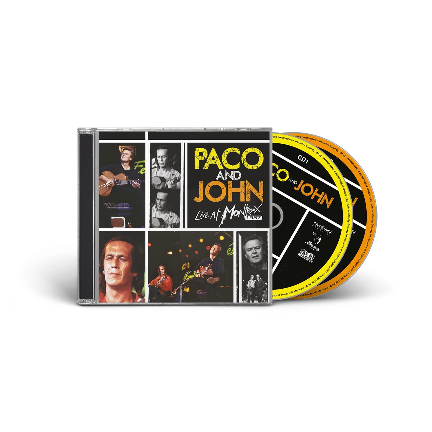 Paco de Lucia and John McLaughlin - Live at Montreux 1987 [2 Audio CD]