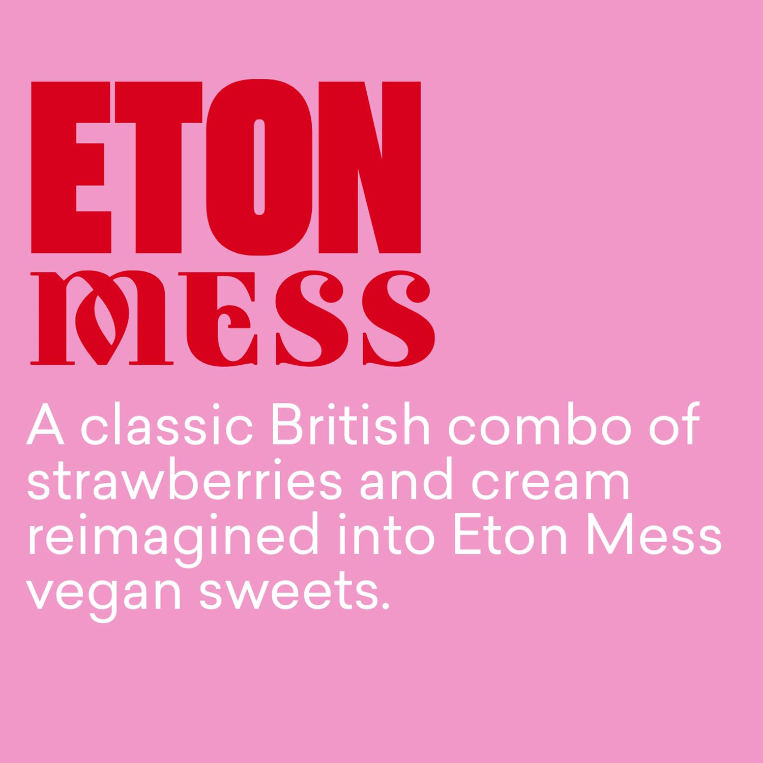 Candy Kittens Eton Mess Wild Strawberry Vegane Süßigkeiten Geschenkpackung 3