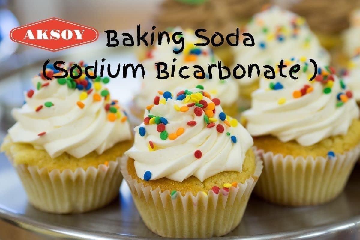 Aksoy - Pure Baking Soda 1KG | Sodium Bicarbonate Powder for Baking & Cleaning 8