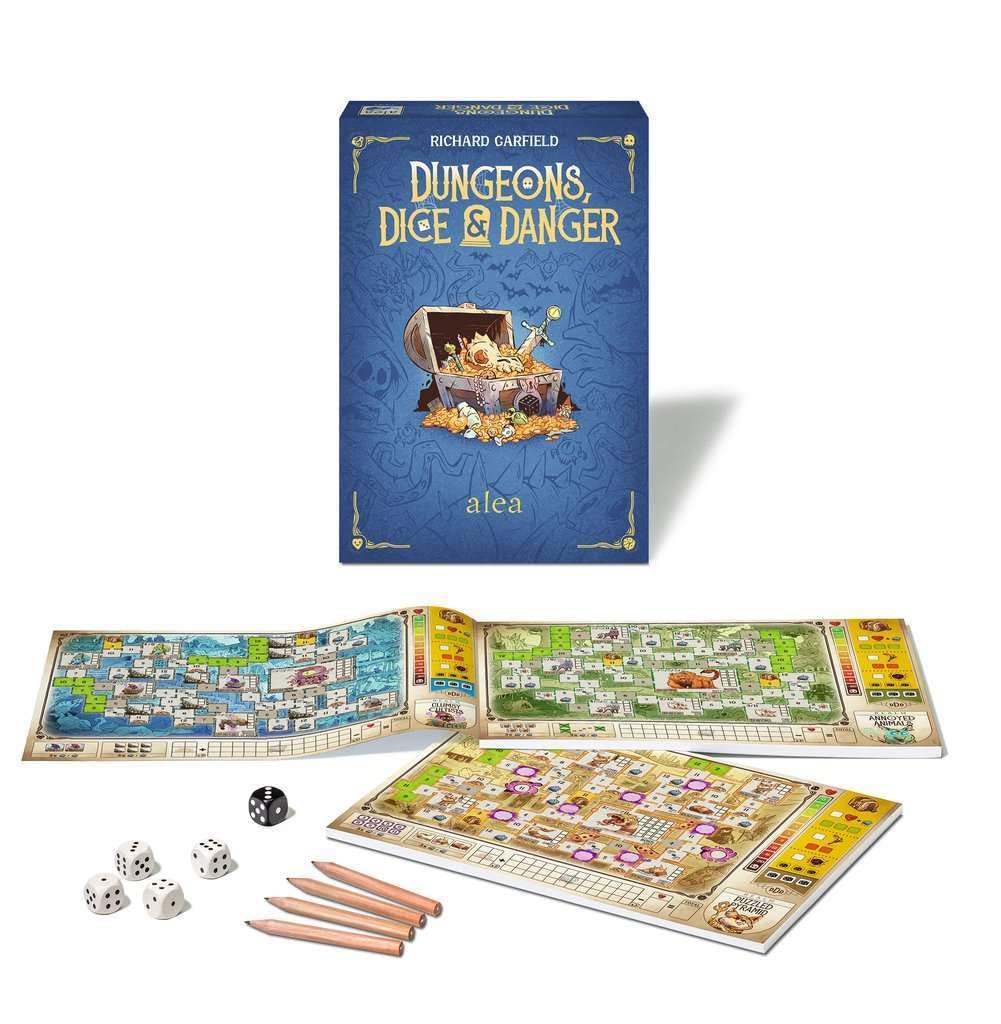 Ravensburger Dungeons, Dice and Danger Board Game 3