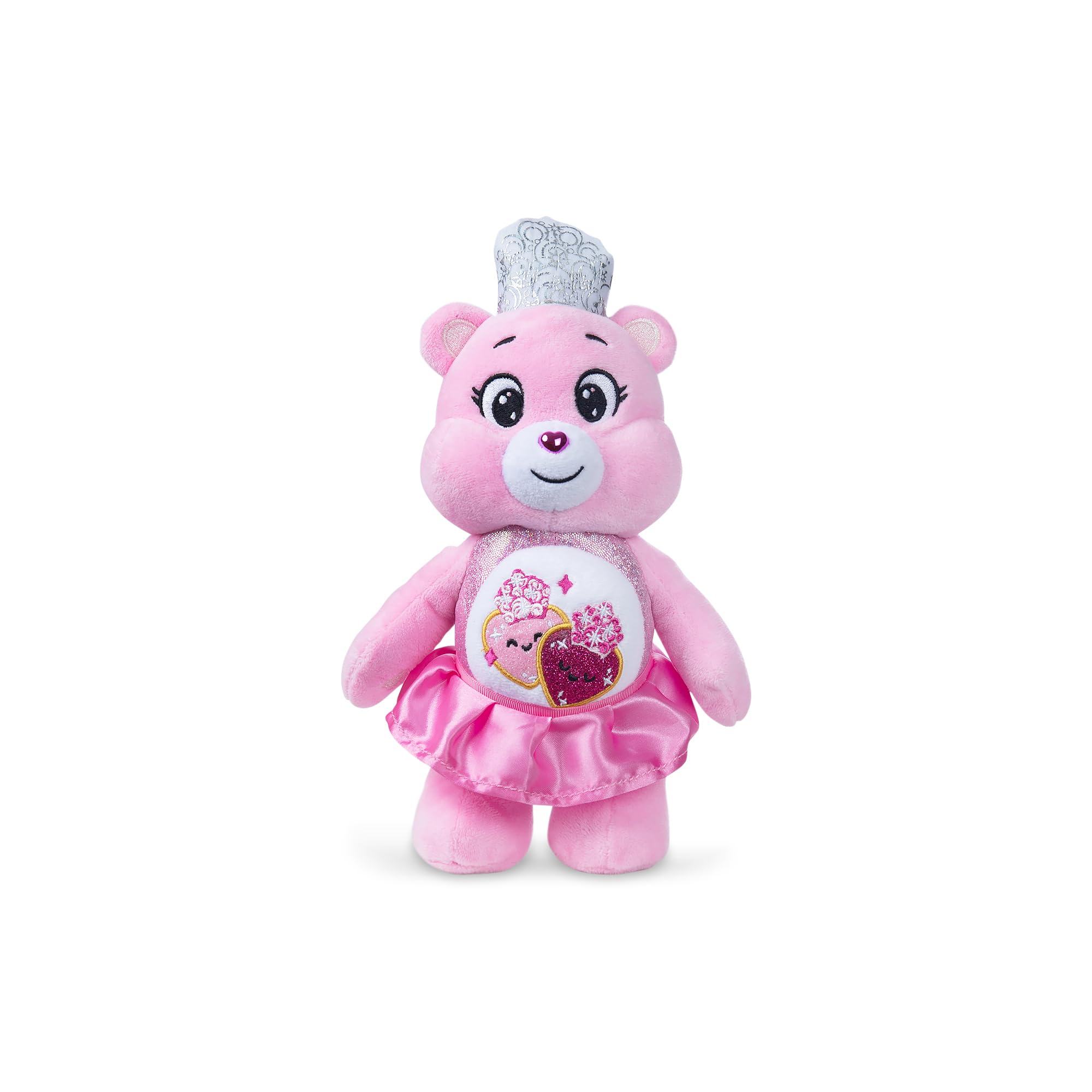 Care Bears x Wicked 22cm Plush – Love-a-Lot Bear as Glinda – Crown Edition 3