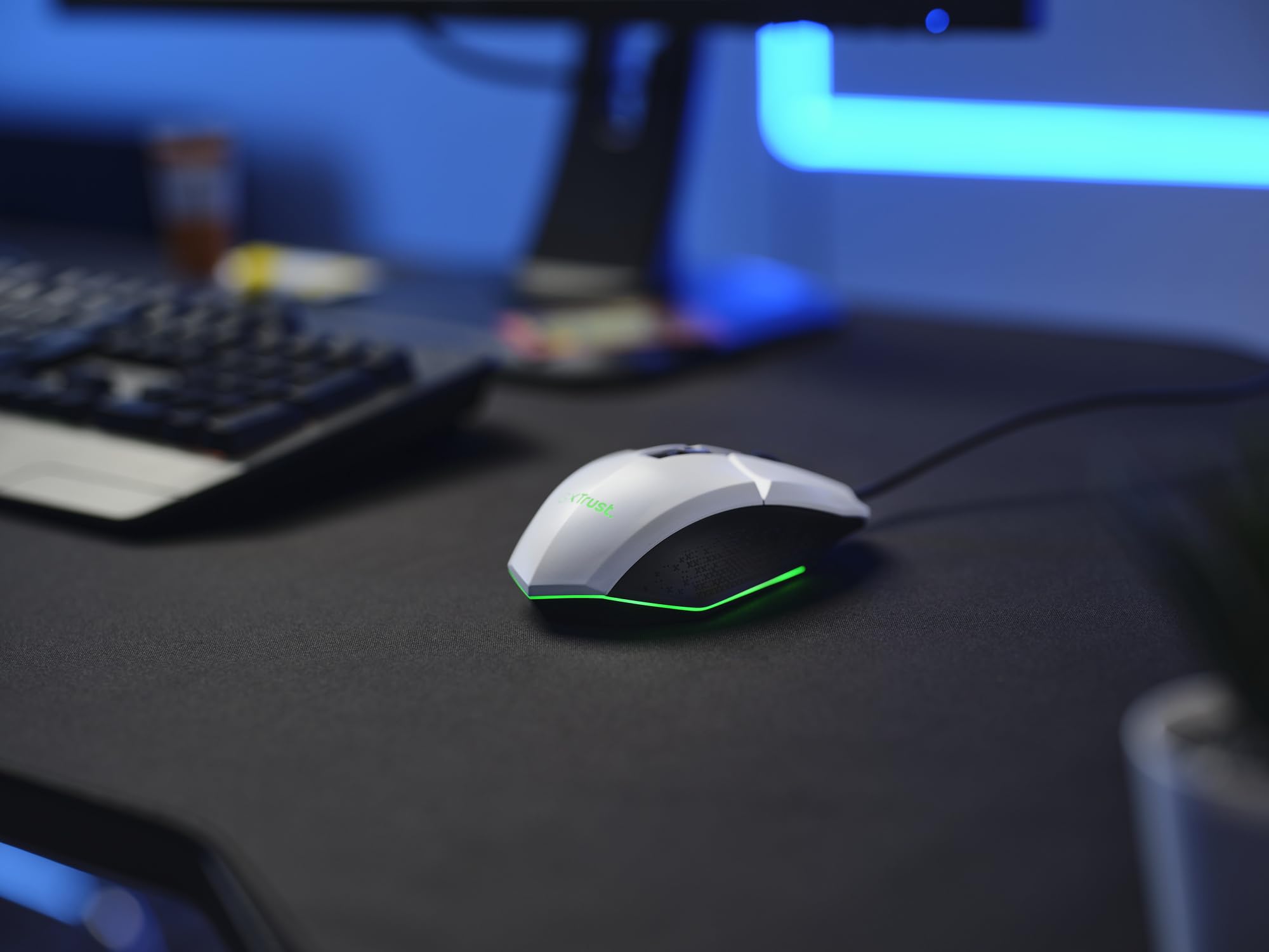 GXTrust 1109W Vylax Gaming Mouse with 6 Programmable Buttons, Advanced Soft
