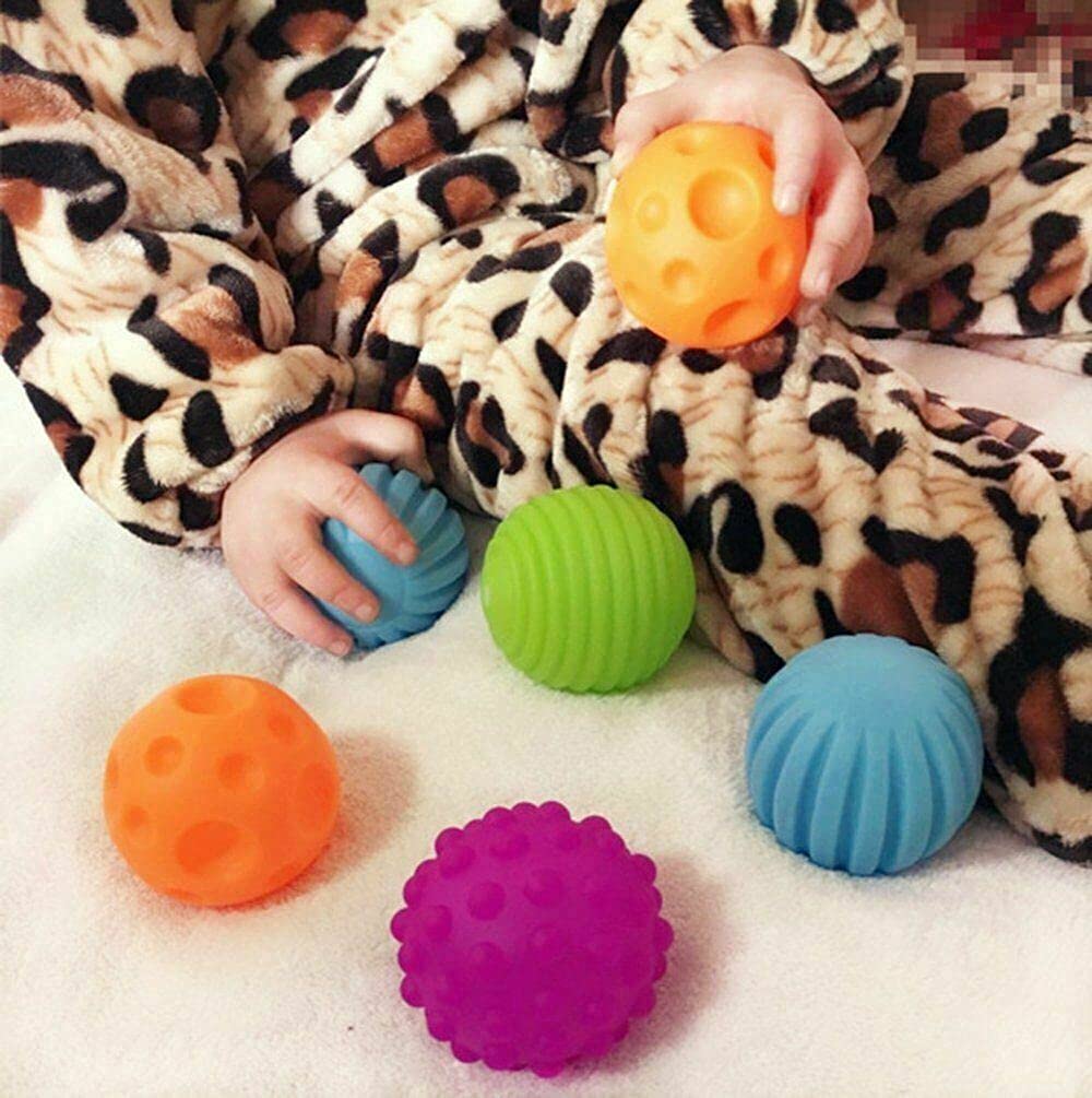 My First Baby Multi Textured Sensory Soft Balls - 6 Different Textures for Tactile Development 10
