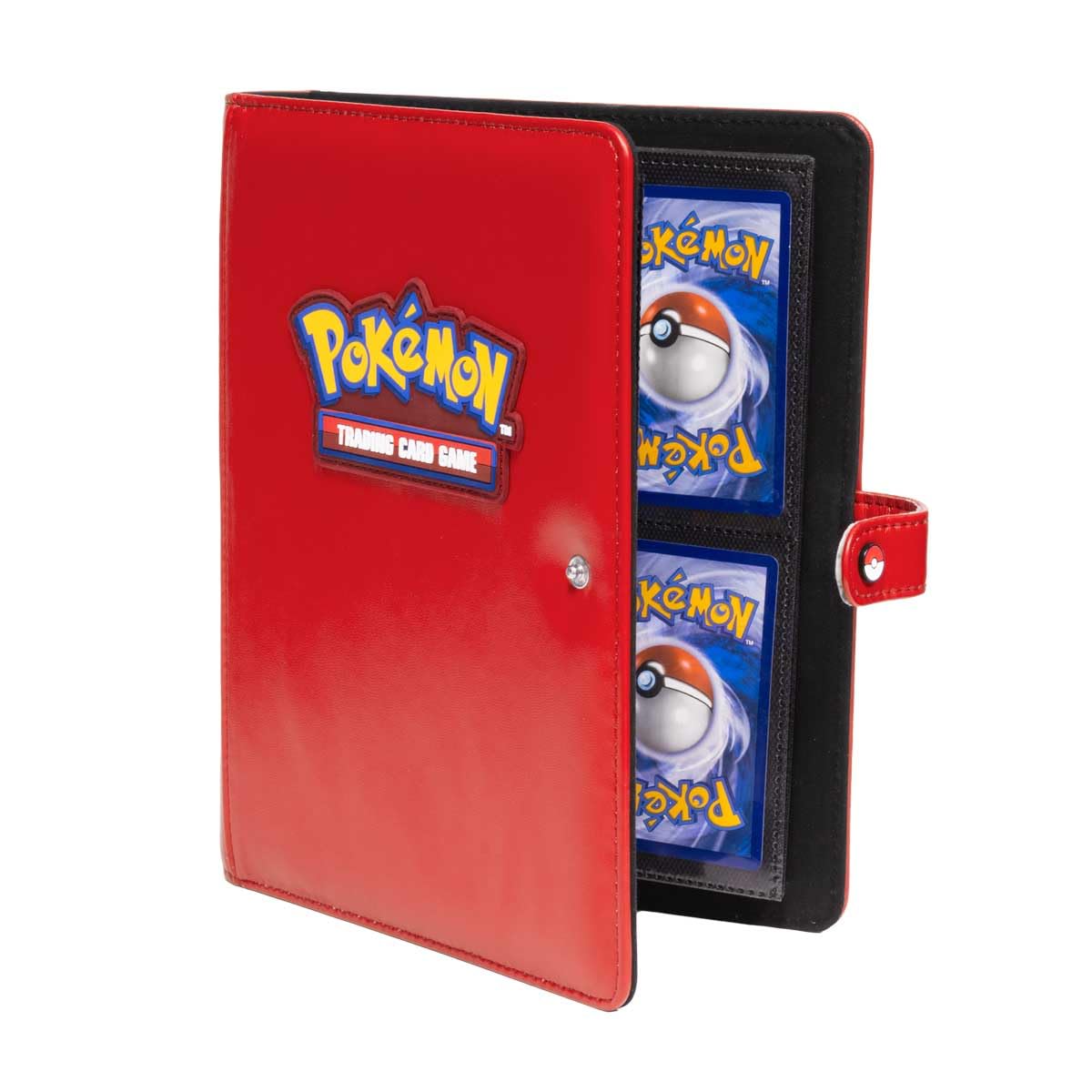 Ultra Pro Premium Red Snap Binder for Pokémon - 20 Page 4-Pocket Album with Enamel Poké Ball Snap 6