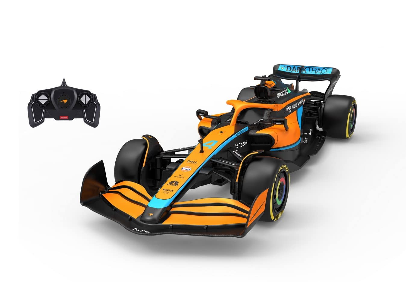 McLaren F1 MCL36 RC Car (1:18 Scale) - 2.4GHz Remote Controlled Racing Vehicle