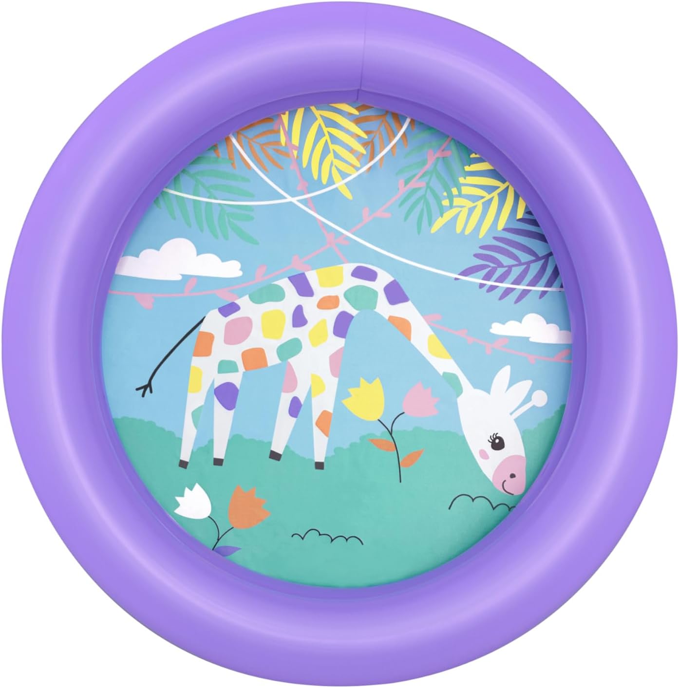 Bestway Double Ring Inflatable Kiddie Pool with Animal Design, 61cm x 15cm 3
