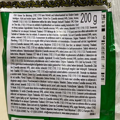 CHA TRA MUE - Grüntee-Mix 200g 6