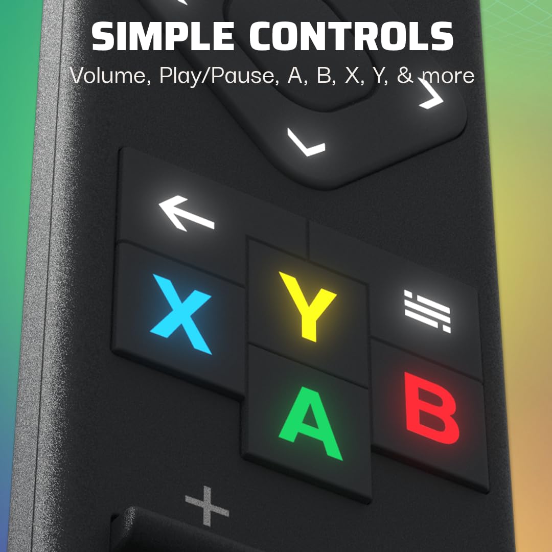 PDP Solis Media Remote for Xbox - Solar-Powered with USB-C Charging 4