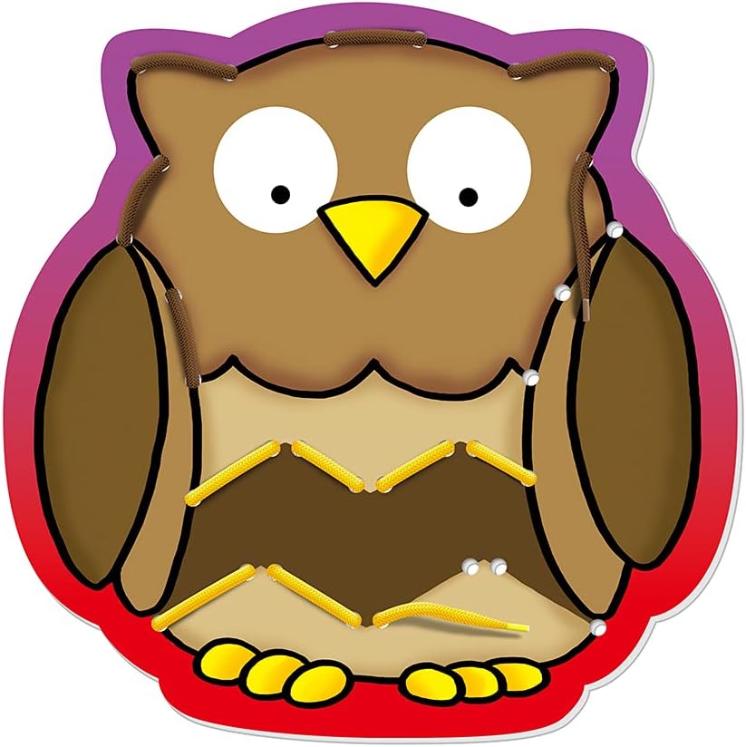 Galt First Lacing Pictures - Educational Threading Toy for Ages 3+ 4