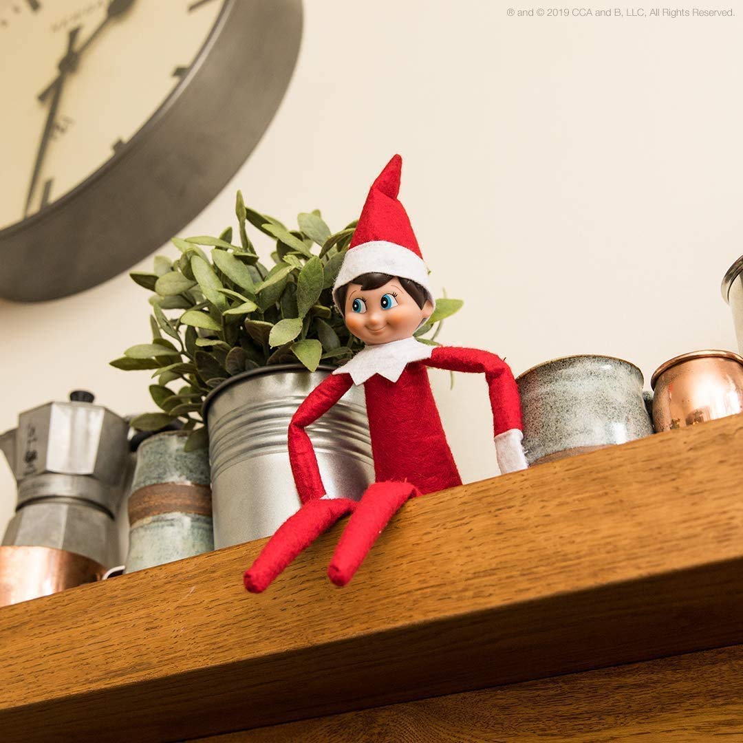 The Elf on the Shelf: A Christmas Tradition - Boy Scout Elf with Brown Eyes (Ages 3-9)