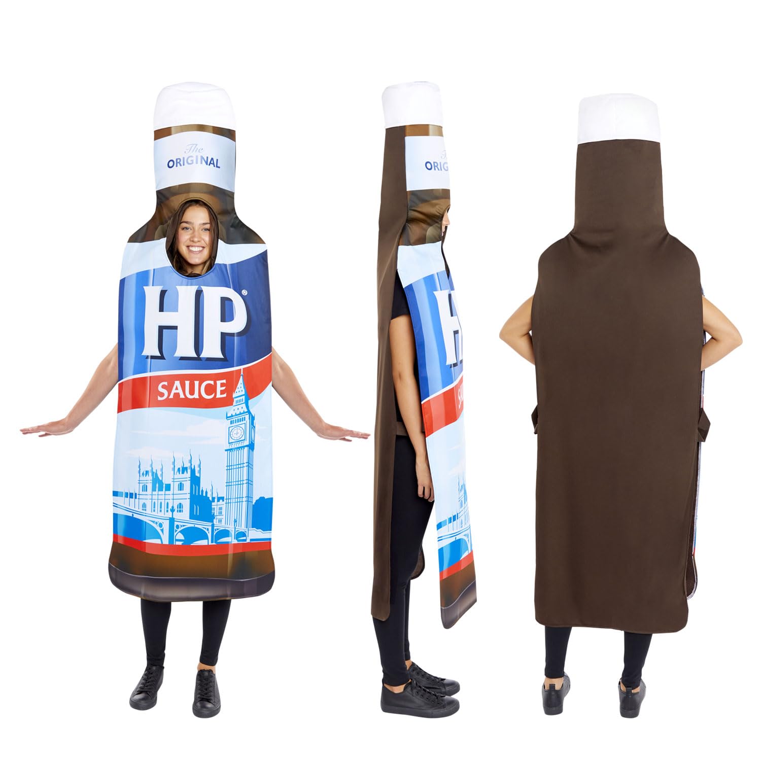 AMSCAN Heinz HP Sauce Bottle Tabard Costume - Adult Unisex 3