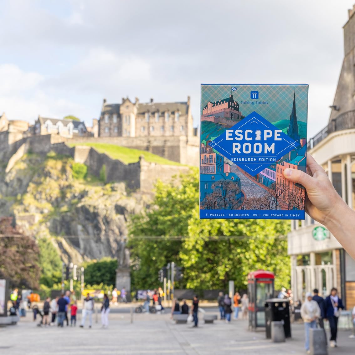 Talking Tables Escape Room Game Night - Edinburgh Edition, Crack the Case Puzzle for Ages 14+ 4