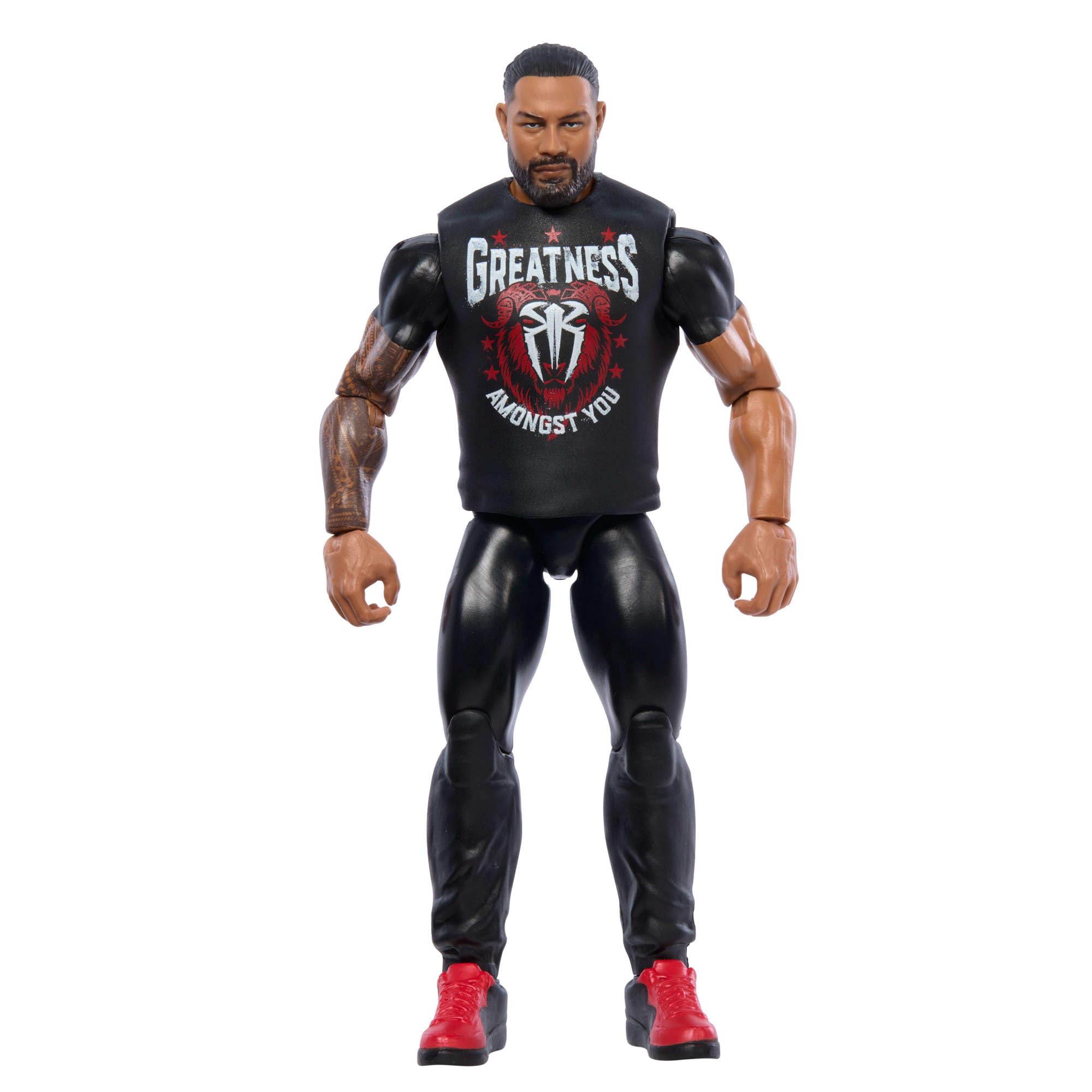 Mattel WWE Roman Reigns Action Figure - 6-inch Main Event Series #151 with 10-Point Articulation